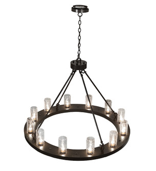 Loxley 12 Light Chandelier in Timeless Bronze (57|294549)