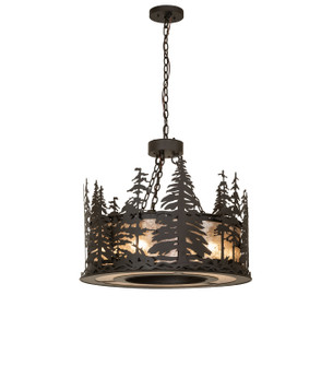 Tall Pines Six Light Pendant in Oil Rubbed Bronze (57|294003)