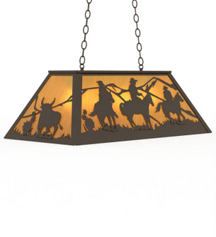 Rustlers Six Light Pendant in Oil Rubbed Bronze (57|274491)