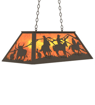 Rustlers Six Light Pendant in Oil Rubbed Bronze (57|274480)