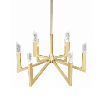Valenza LED Chandelier in Aged Brass (360|CD12004LED936AGB)