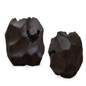 Ember Root Sculpture, Set/2 in Black (52|17152)