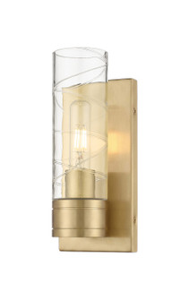 Downtown Urban One Light Wall Sconce in Champagne Bronze (405|6171WCBG6178DE)
