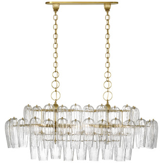 Charmain LED Chandelier in Hand-Rubbed Antique Brass (268|TOB5298HABSG)