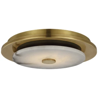 Lunara LED Flush Mount in Antique-Burnished Brass (268|AMB4021ABALB)