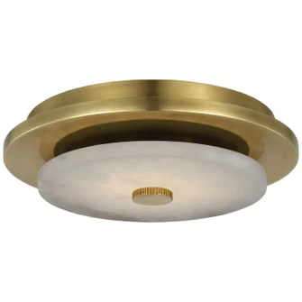 Lunara LED Flush Mount in Antique-Burnished Brass (268|AMB4020ABALB)