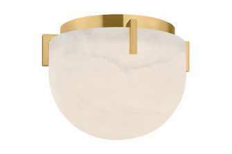 Thibault LED Flush Mount in Vintage Brass (68|14406VB)
