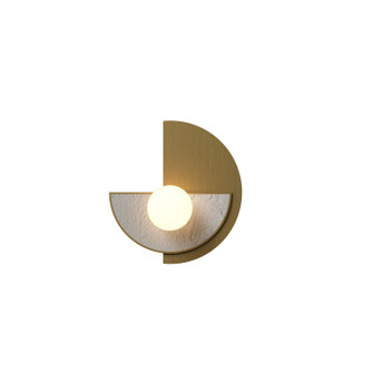 Organic One Light Wall Lamp in Organic Gold (486|425649)