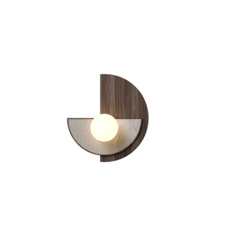 Organic One Light Wall Lamp in American Walnut (486|425618)