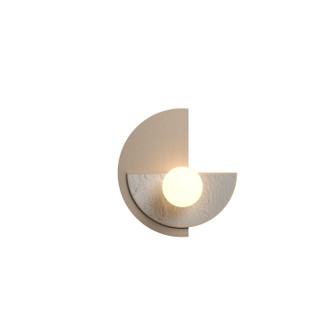 Crystals One Light Wall Lamp in Organic Cappuccino (486|425448)