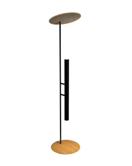 Living Hinges Two Light Floor Lamp in Louro Freijo (486|306809)