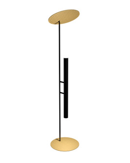 Facet Two Light Floor Lamp in Organic Gold (486|306649)