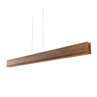 Stecche di Legno LED Pendant in Imbuia (486|1659LED06)