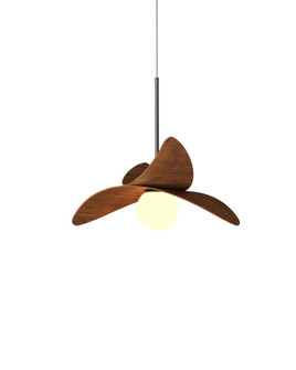 Organic One Light Pendant in Imbuia (486|164706)