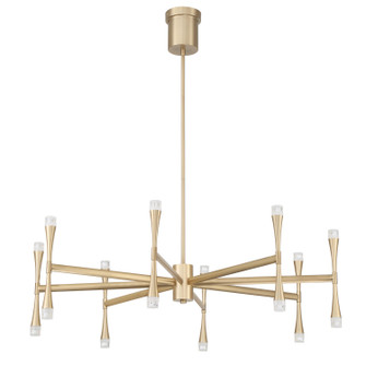 Brett LED Chandelier in Champagne Gold (577|208552A)