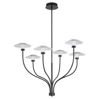 Elton LED Chandelier in Textured Black (577|208547A)