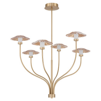 Elton LED Chandelier in Champagne Gold (577|208543A)