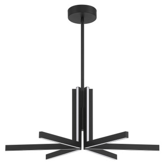 Eero LED Chandelier in Textured Black (577|208505A)