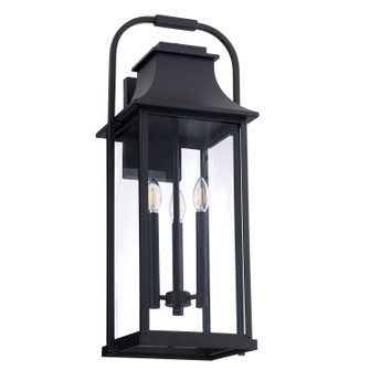Hines Hill Three Light Wall Sconce in Textured Black (577|208499A)