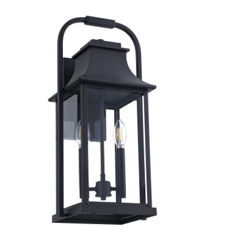Hines Hill Two Light Wall Sconce in Textured Black (577|208498A)