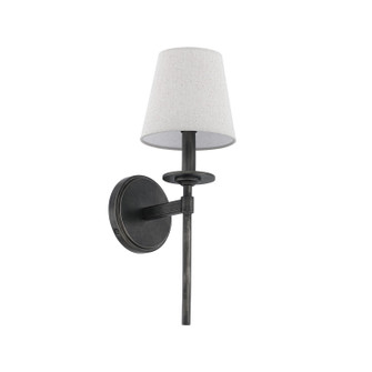 Whitman One Light Wall Sconce in Rustic Bronze, Off-White (577|208399A)