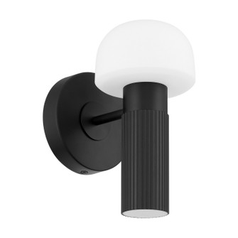 Callum LED Wall Sconce in Textured Black (577|208386A)