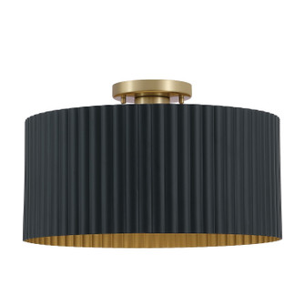 Leilani One Light Semi-Flush Mount in Brushed Gold (577|208121A)