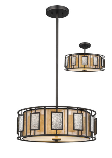 Lankin Three Light Pendant in Bronze (224|Z1854PC)