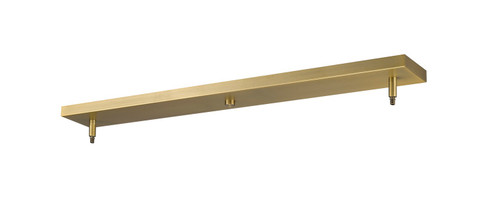 Multi Point Canopy Two Light Ceiling Plate in Heritage Brass (224|CP3402HBR)