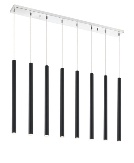 Forest LED Linear Chandelier in Chrome (224|917MP24MBLED8LCH)