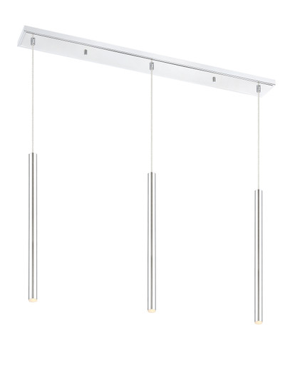 Forest LED Linear Chandelier in Chrome (224|917MP24CHLED3LCH)