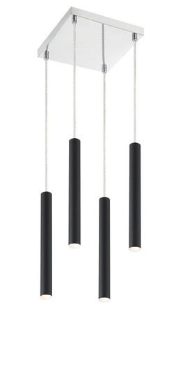 Forest LED Chandelier in Matte Black (224|917MP12MBLED4SCH)
