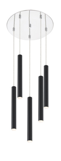 Forest LED Chandelier in Chrome (224|917MP12MBLED5RCH)
