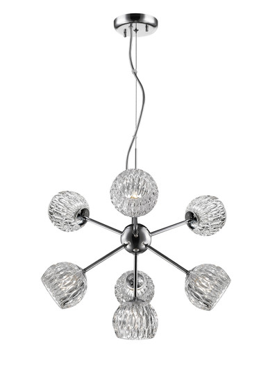 Laurentian Seven Light Chandelier in Chrome (224|9097)