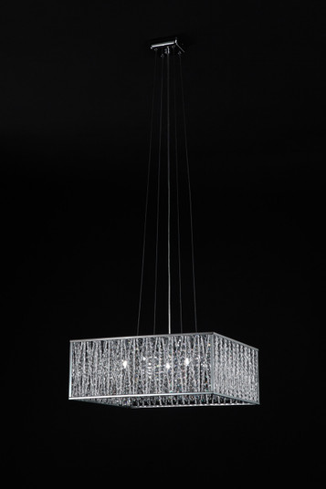 Terra Five Light Chandelier in Chrome (224|872CHP)