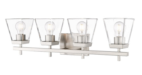 Lauren Four Light Vanity in Brushed Nickel (224|8194VBN)