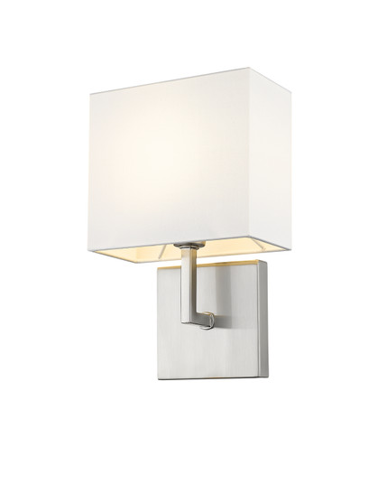 Saxon One Light Wall Sconce in Brushed Nickel (224|8151SBN)