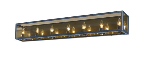Infinity Seven Light Vanity in Misty Charcoal (224|8027VMC)