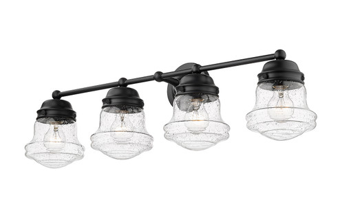 Vaughn Four Light Vanity in Matte Black (224|7364VMB)