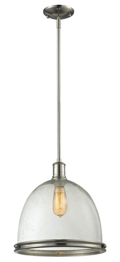 Mason One Light Pendant in Brushed Nickel (224|718P13BN)