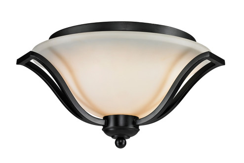 Lagoon Three Light Flush Mount in Bronze (224|702F3BRZ)