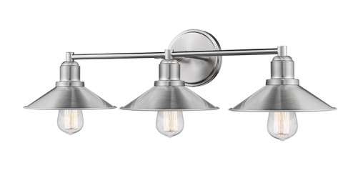 Casa Three Light Vanity in Brushed Nickel (224|6133VBN)