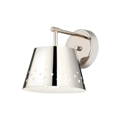 Katie One Light Wall Sconce in Polished Nickel (224|60141SPN)
