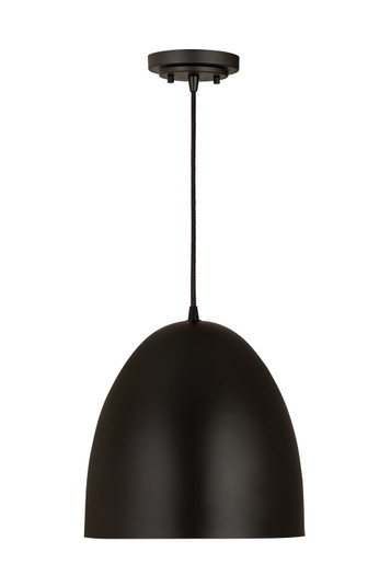 Z-Studio One Light Pendant in Satin Black (224|6012P12SBK)