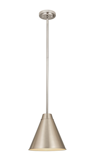 Eaton One Light Pendant in Brushed Nickel (224|6011P12BN)
