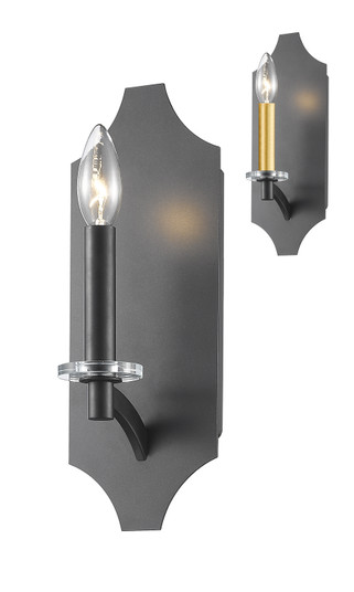 Zander One Light Wall Sconce in Bronze (224|60081SBRZ)