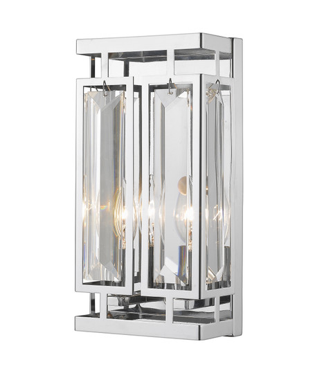 Mersesse Two Light Wall Sconce in Chrome (224|60062SCH)