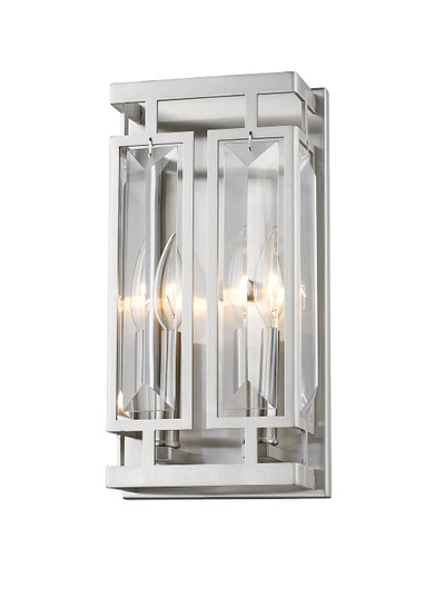 Mersesse Two Light Wall Sconce in Brushed Nickel (224|60062SBN)