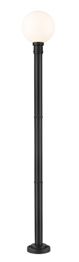 Laurent One Light Outdoor Post Mounted Fixture in Black (224|597PHB567PBK)
