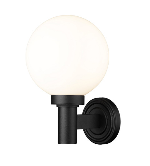 Laurent One Light Outdoor Wall Mount in Black (224|597MBK)